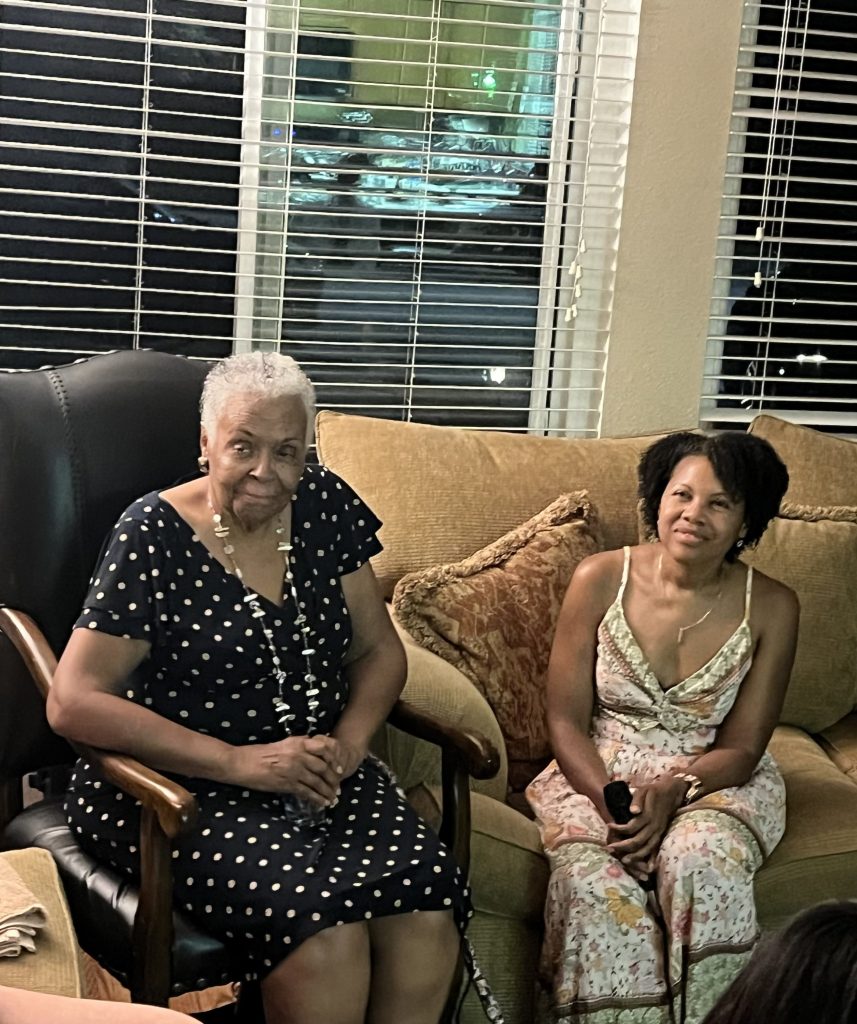 Dr. Joyce Ladner, former President of Howard University, and  Dakira Williams, candidate for Rialto Unified School District Board