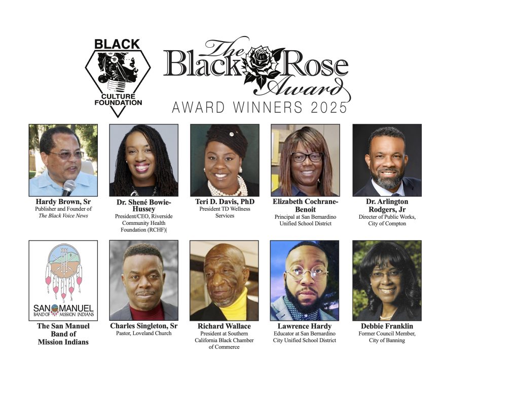 The 32nd Annual Black Rose Awards will honor 10 outstanding community leaders with lifetime achievement honors called Black Rose Awards.