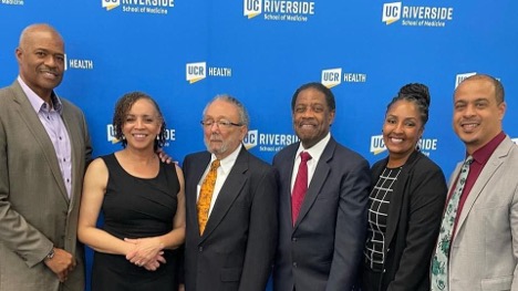 The J.W. Vines Foundation board members and leadership team include: Left to Right: Dr. Anthony Fenison, Dr. Leita Harris, Dr. Ernest Levister, Dr. A.J. Rogers, Kamie Taylor, Dr. Michael Nduati